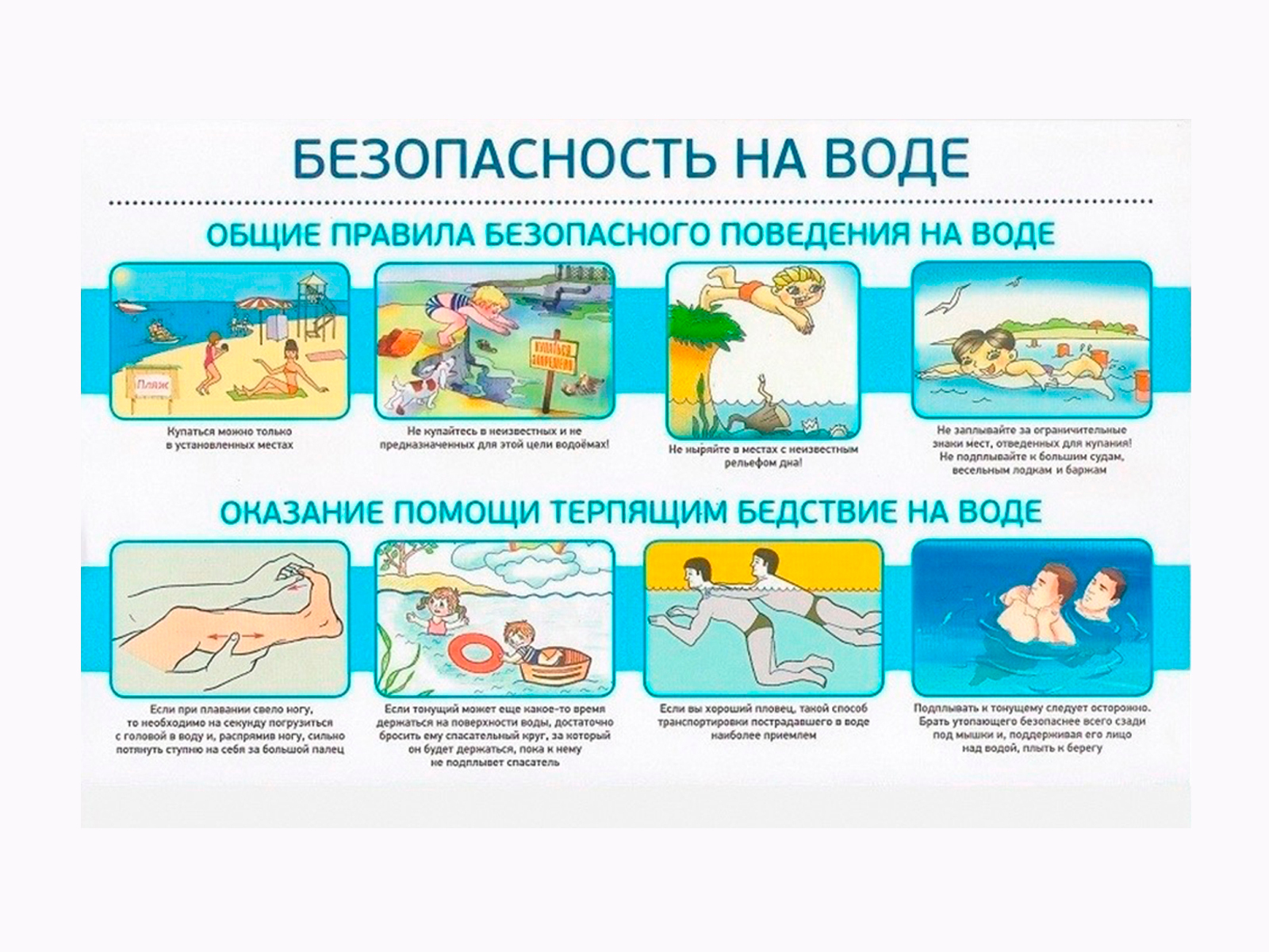Профилактика на воде в летнее время.